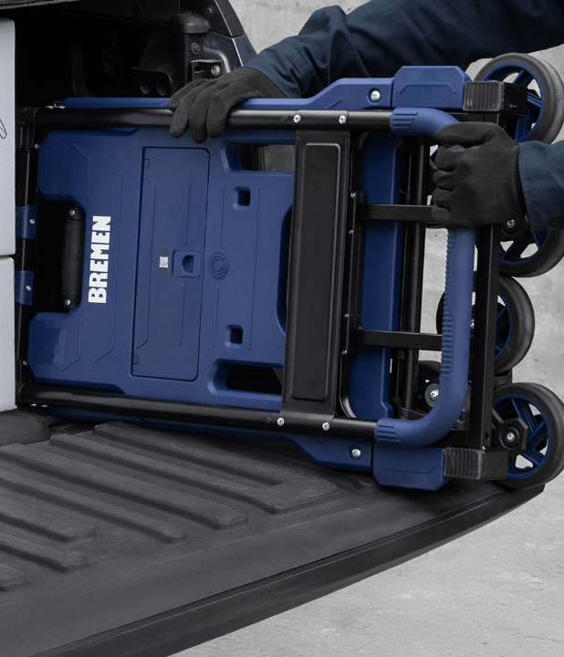 CARRO PLEGABLE CARGA HORIZONTAL/VERTICAL 150 KG BREMEN® - BR8640