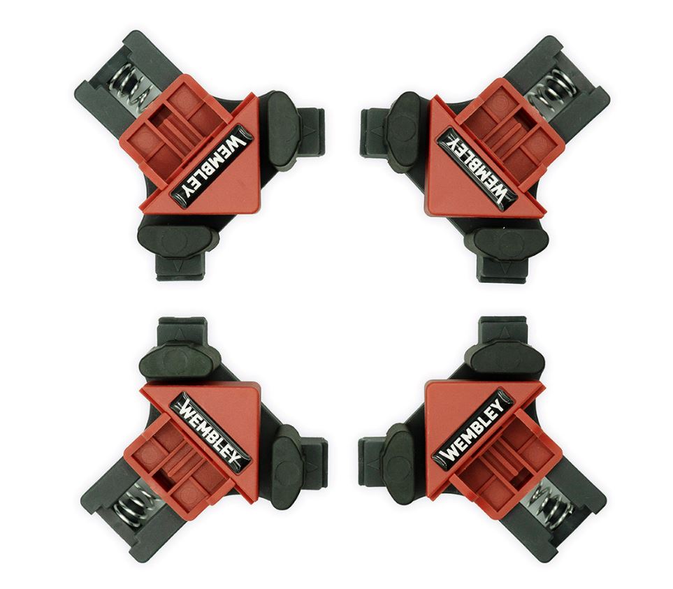 PRENSA RAPIDA PARA ANGULOS JGO. 4 pz. WEMBLEY® - WE7933