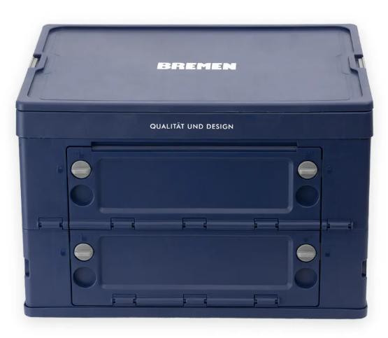 CAJA PLEGABLE C/ TAPA 20KG/47 L BREMEN® - BR8636