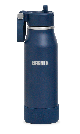 TERMO BOTELLA CON PICO 0,95 L AZUL BREMEN® - BR8618
