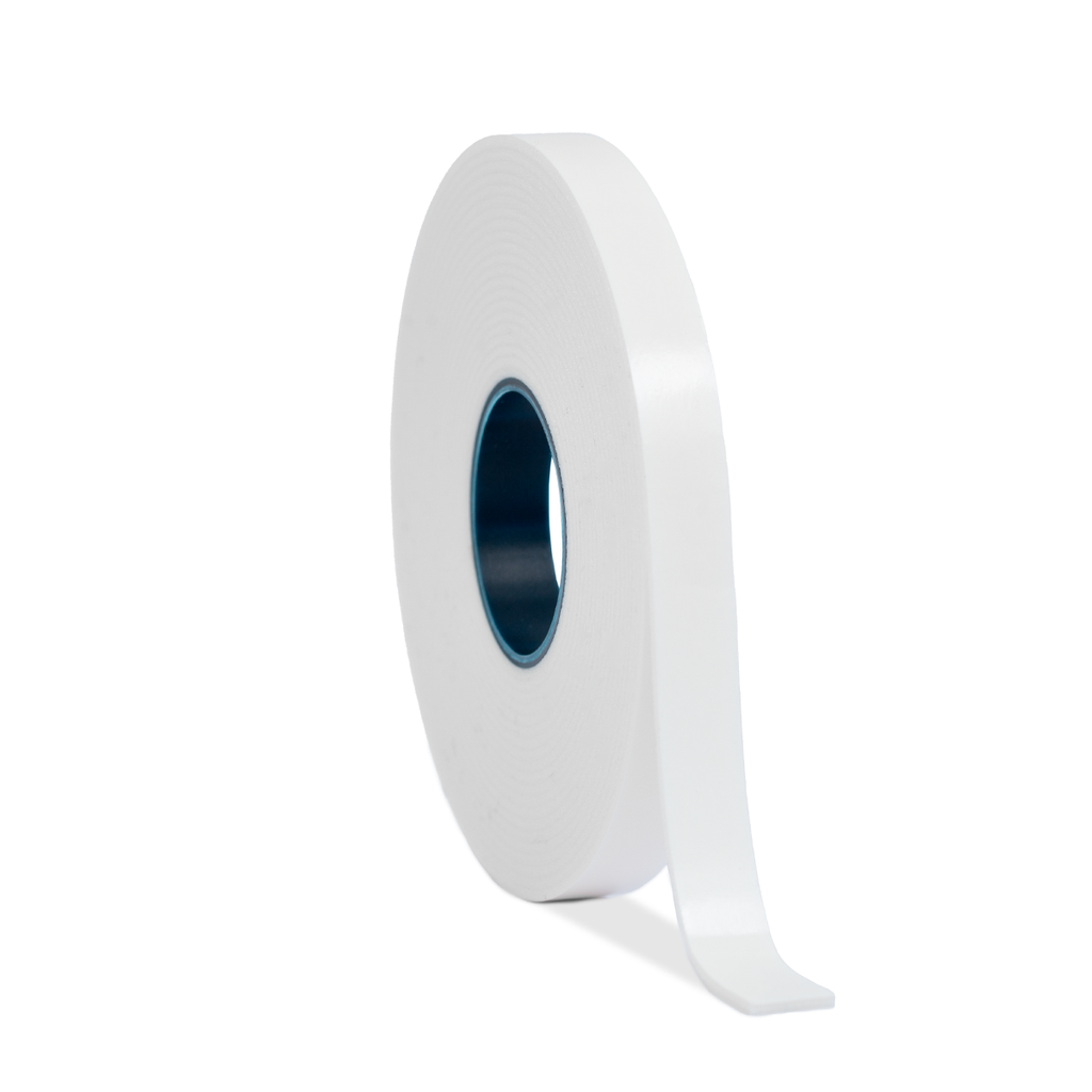 CINTA ADHESIVA DOBLE FAZ ESPUMADA 1,4mmX24mmX2m BREMEN® [Blanca] x 12 Unidades BREMEN® - BR8815