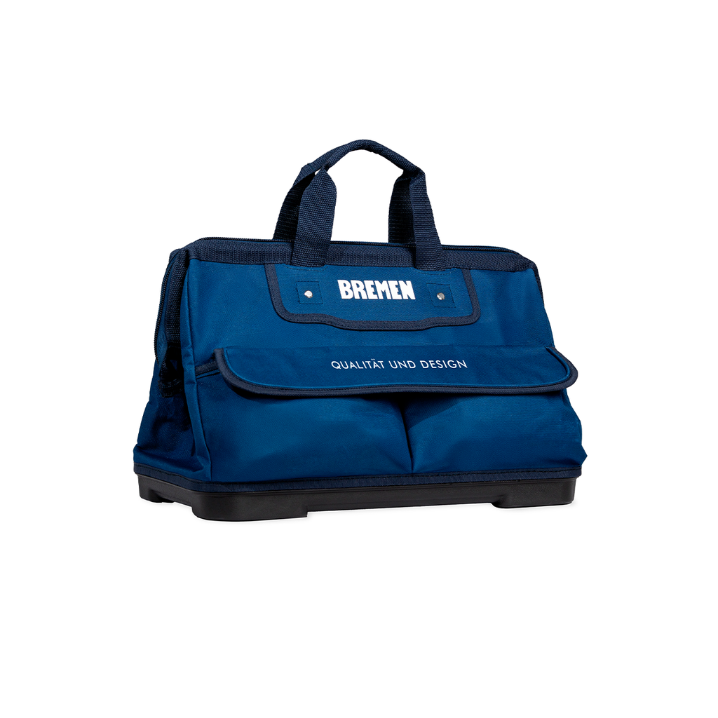 BOLSO PORTA HERRAMIENTAS CERRADO 18" BASE PLASTICA BREMEN® - BR8663