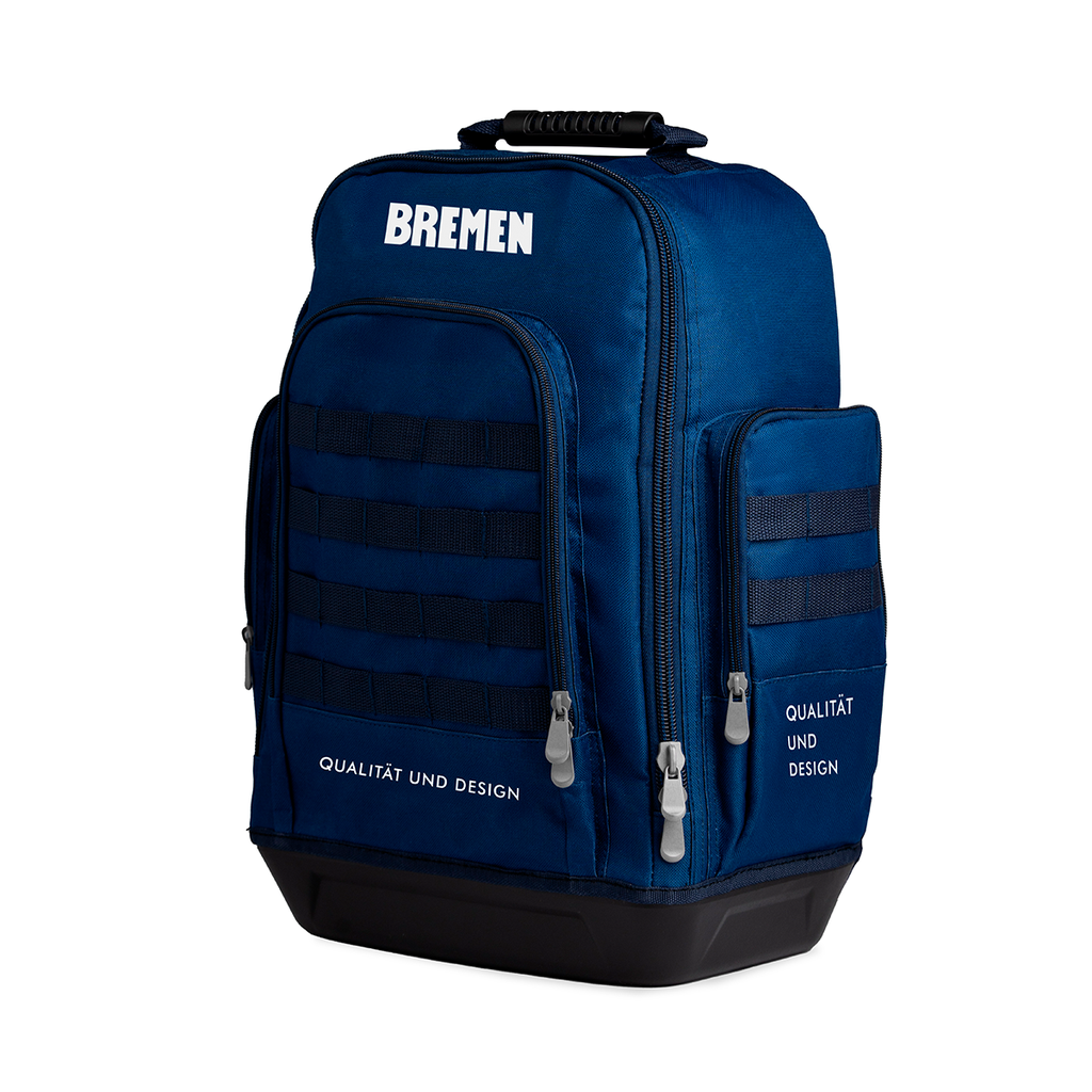 BOLSO PORTA HERRAMIENTAS MOCHILA 32 L BASE PLASTICA BREMEN® - BR8665