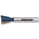 FRESA para ROUTER [COLA DE MILANO] ¼" x ½" BREMEN® - BR5174
