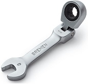 LLAVE COMB. CORTA C/CRIQUE ARTICULADA 14 mm BREMEN® - BR6257