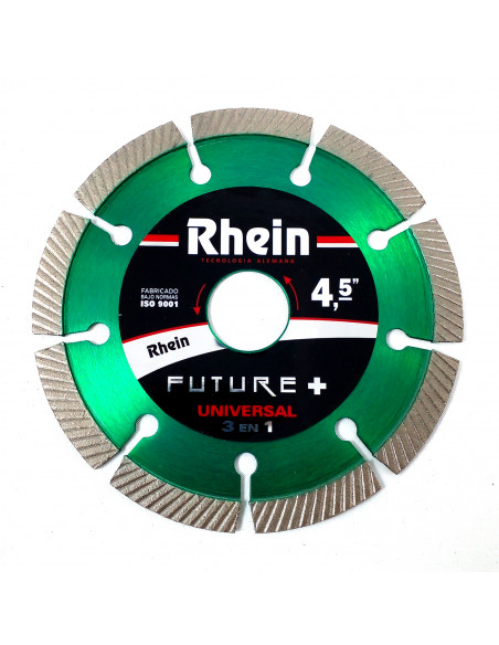 DISCO DIAMANTADO 4.5 3 EN 1 (caja x 10 u.) RHEIN - RH0247