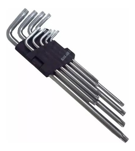 [IM0327] LLAVE TORX L JGO. 9 pz. [T10/T50] O/CHINA - IM0327