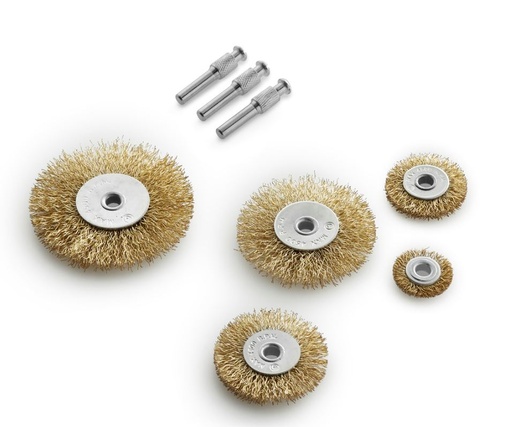 [WE7081] CEPILLO CIRCULAR JGO. 3 pz. [2", 2 1/2", 3"] WEMBLEY® - WE7081