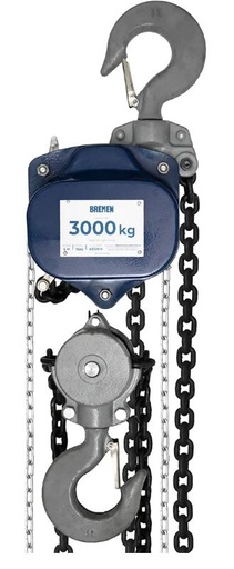 [BR7092] APAREJO A CADENA 3T (6 mtrs) BREMEN® - BR7092