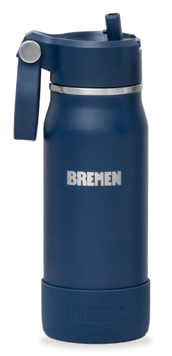 [BR8615] TERMO BOTELLA CON PICO 0,6 L AZUL BREMEN® - BR8615