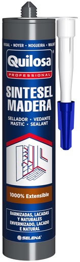 [10043713] SELLADOR SILICONIZADO PARA MADERA SINTESEL NOGAL 300 ml. QUILOSA - 10043713