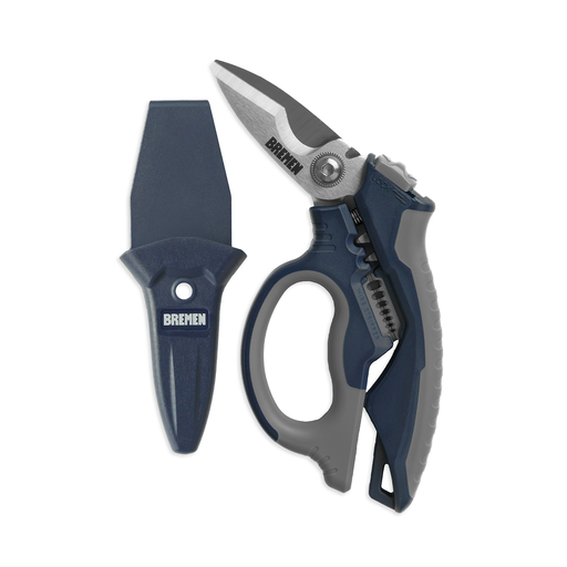 [BR8718] TIJERA PELACABLES ELECTRICISTA MULTIPROPÓSITO BREMEN®  - BR8718