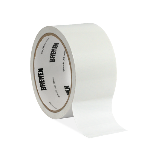 [BR8832] CINTA ADHESIVA MULTIPROPÓSITO 48mmX9,14m [Blanca] x 6 Unidades BREMEN® - BR8832