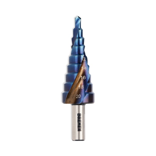 [BR8805] MECHA ESCALONADA ø 4-20mm WERKLINIE M35 (Cobalto) BREMEN® - BR8805